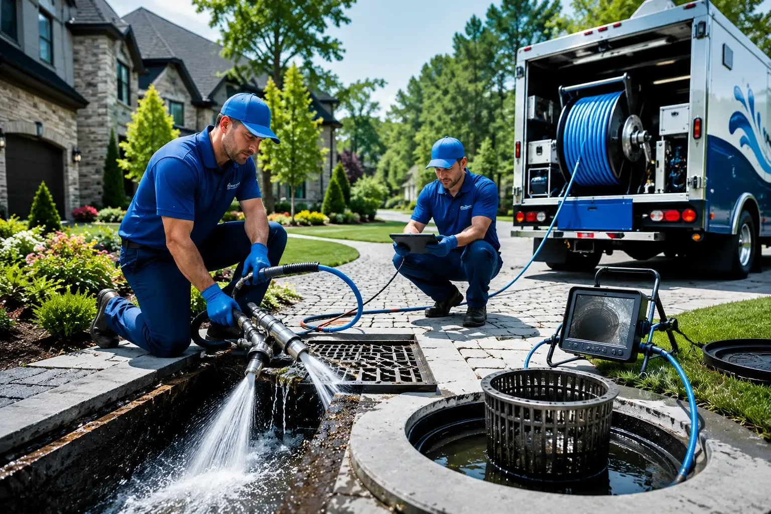 Local outdoor drain cleaning professionals in Brockport, PA